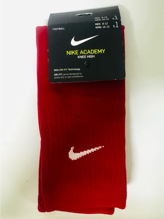 Nike Other - Nike Red Athletic Soccer/ Football Crew Socks
Unisex Men Size 8-12 Women 10-13